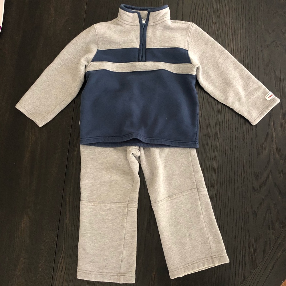 Janie and Jack matching sweatshirt sweatpants 4